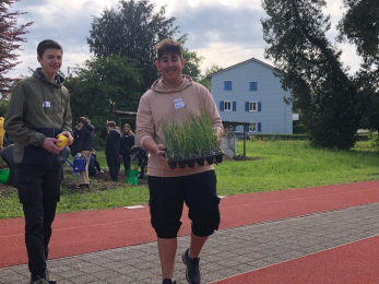 Nauengarten - Die ganze Klasse hilft mit!