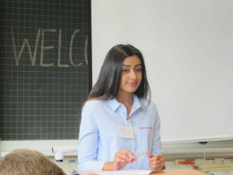 Schüler/innenparlament - Schülerinnen-Lehrerin im Einsatz! 